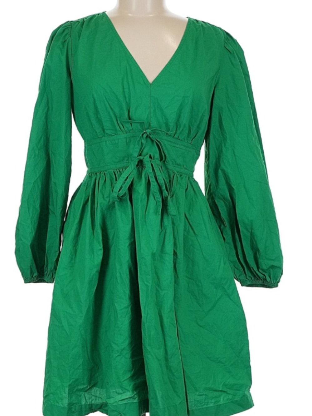 J. Crew Green Short Dress - 100% Cotton